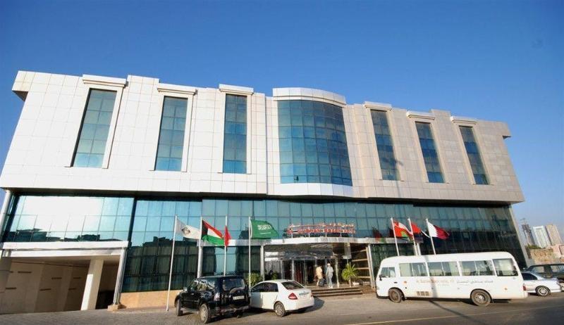 Al Bustan Flats Otel Şarja Dış mekan fotoğraf